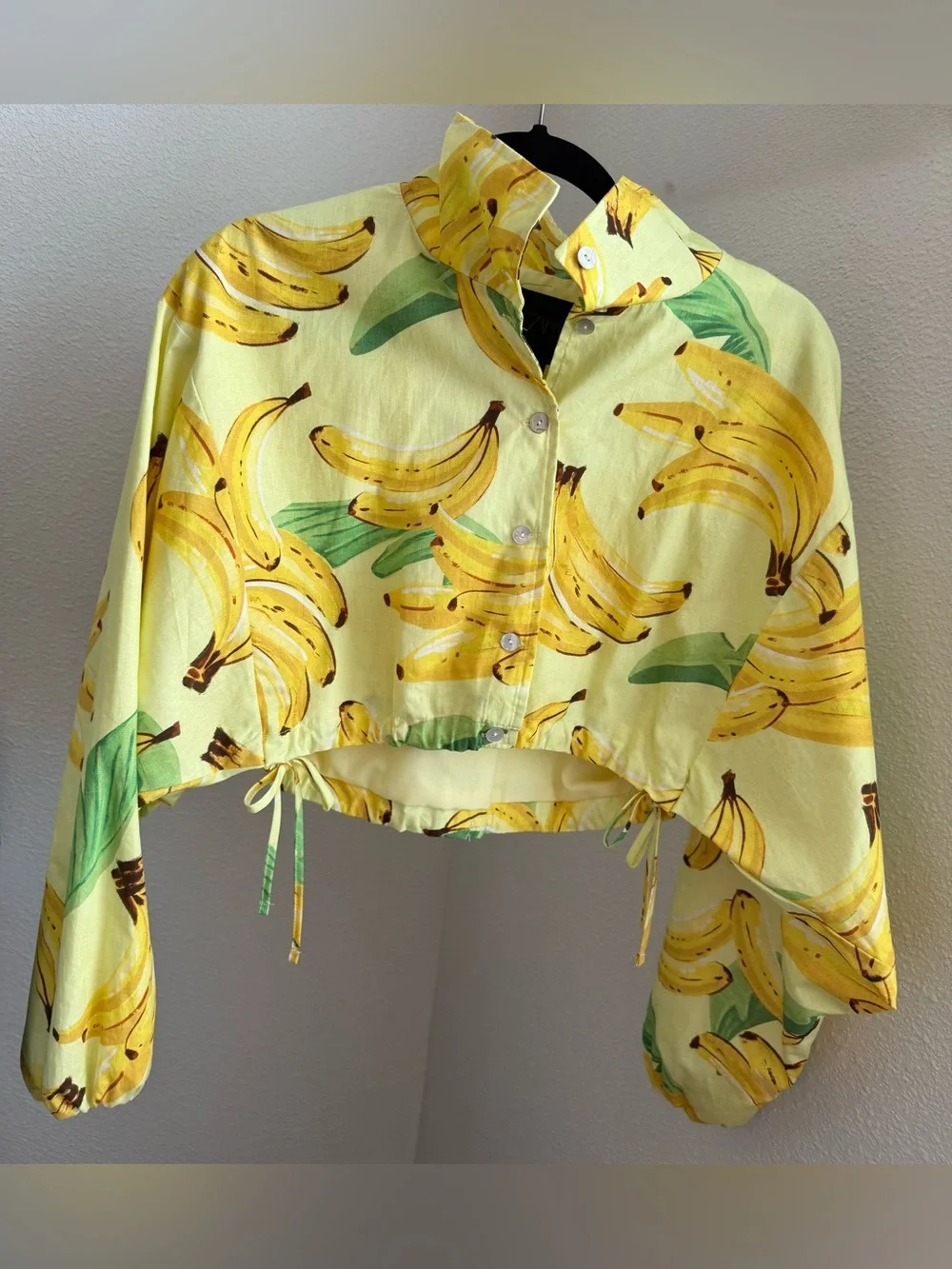 ZARA BANANA JACKET AND PANTS MATCHING SET XS (0)